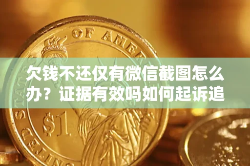 济南欠钱不还仅有微信截图怎么办？证据有效吗如何起诉追回欠款？