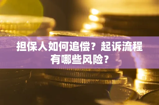 济南担保人如何追偿？起诉流程有哪些风险？
