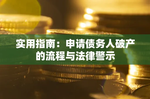 济南实用指南：申请债务人破产的流程与法律警示