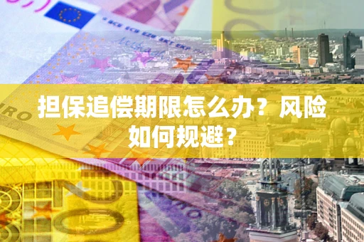 济南担保追偿期限怎么办？风险如何规避？