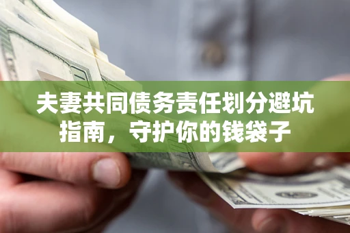 济南夫妻共同债务责任划分避坑指南，守护你的钱袋子